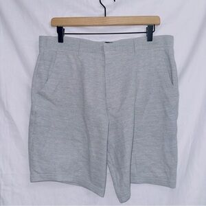 Men's River Island Gray Flat Front Sweat Shorts size medium